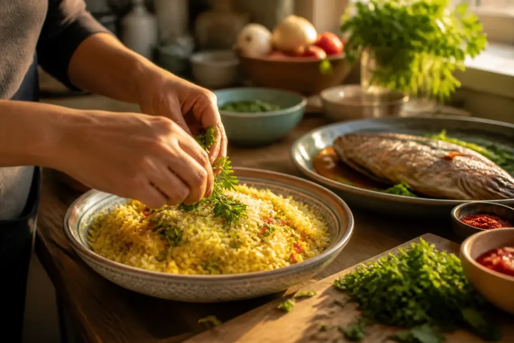 Recette de riz pour accompagner du poisson : un guide simple