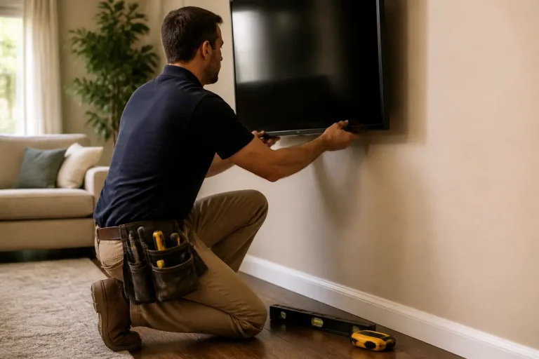 Fixer TV au mur sans voir les fils : astuces pratiques
