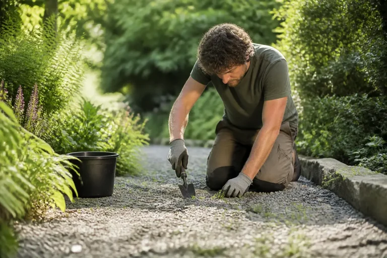 Comment empêcher l’herbe de pousser dans le gravier : 7 astuces efficaces
