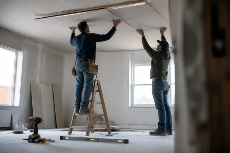 Guide pour installer un plafond autoportant placo facilement