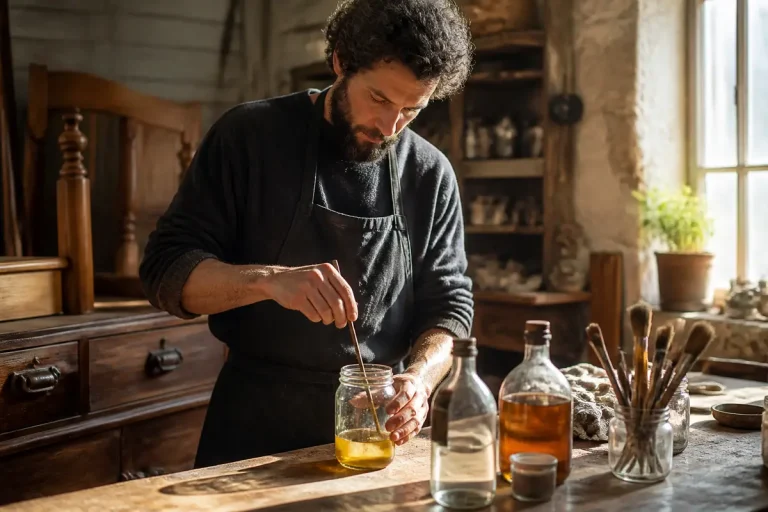Pourquoi mélanger huile de lin et essence de térébenthine ?
