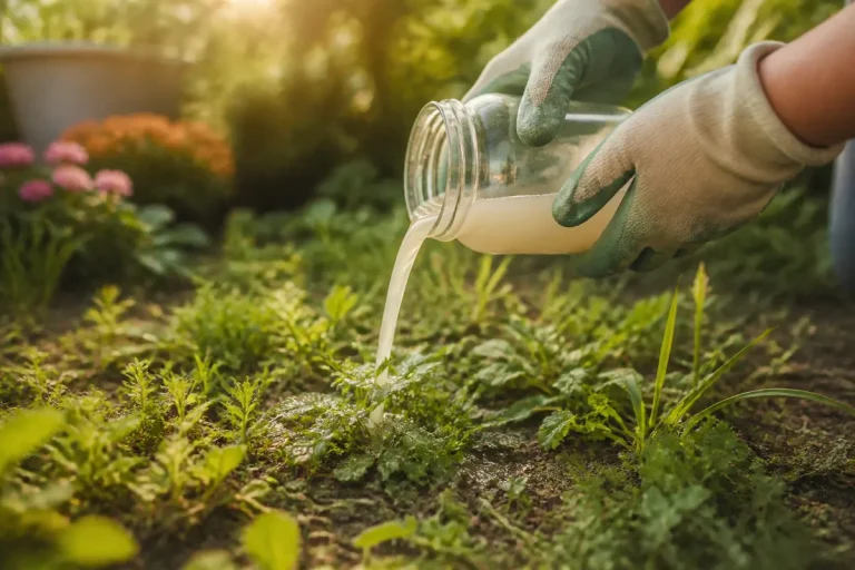 Recette de grand-mère pour tuer les mauvaises herbes efficacement